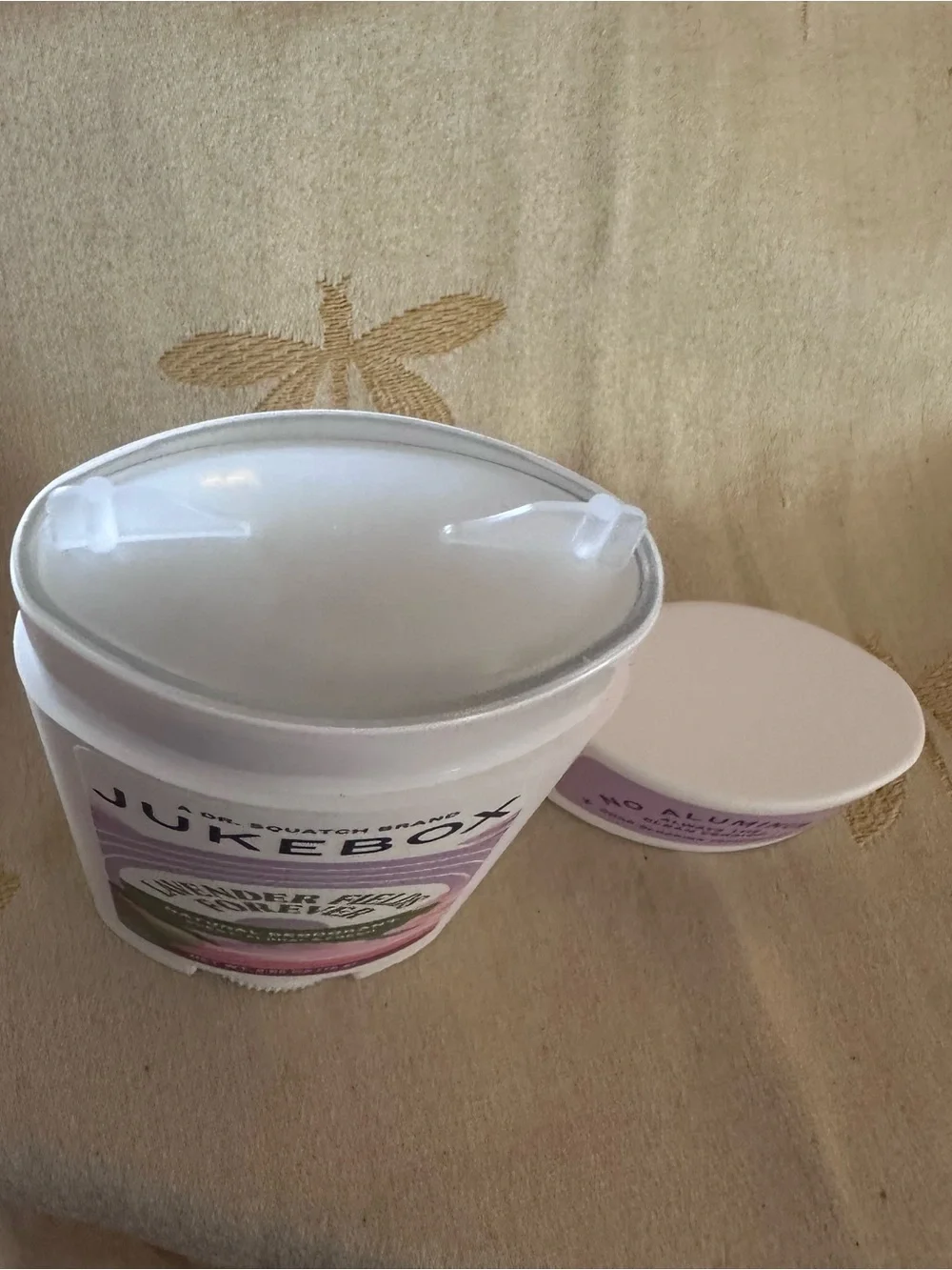 JUKEBOX Natural Deodorant Aluminum Free. Lavender Fields Forever. New.